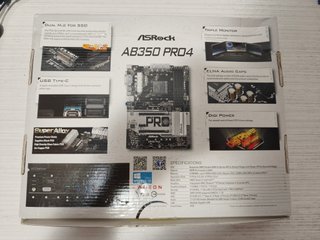 Placa Base ASRock AB350 Pro4 AM4 ATX