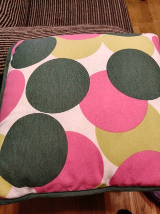 Cojín decorativo con relleno