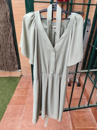Vestido verde H&M