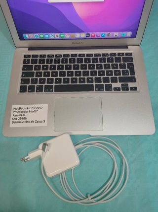 MacBook Air 13 i7 8GB 256GB SSD - Batería Nueva