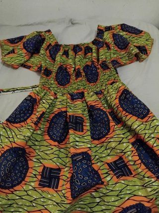 Vestido Estampado Africano