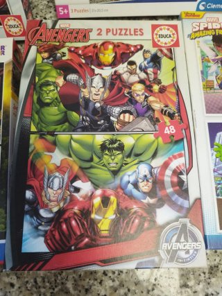 Puzzles Jurassic World y Marvel