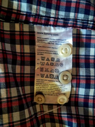Camisa TOMMY HILFIGER Talla XXL