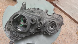 Faro delantero derecho Mercedes W211
