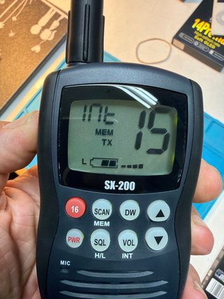 Walkie Marino VHF Plastimo SX-200