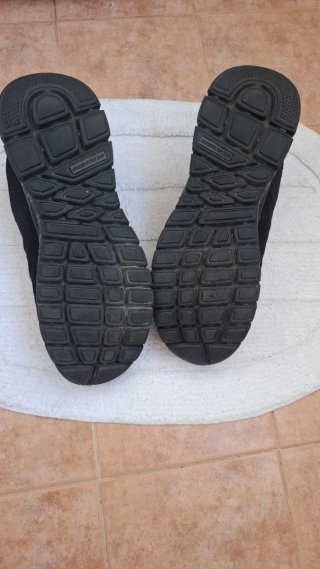 Zapatillas Skechers Hombre Negras