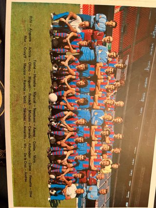 Postal FC Barcelona oficial Segui