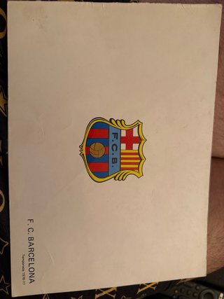 Postal FC Barcelona oficial Segui