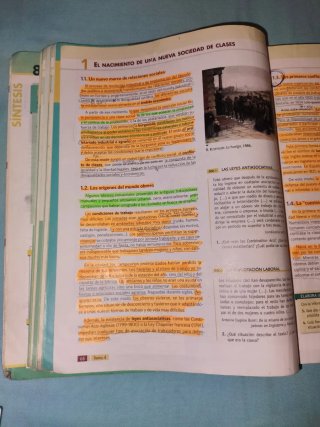 HMC historia del mundo contemporáneo, Bachillerato