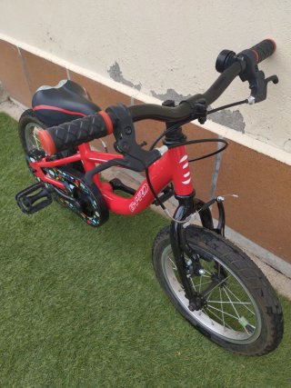 Bicicleta Infantil Roja 14