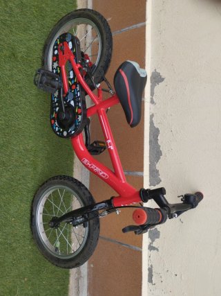 Bicicleta Infantil Roja 14