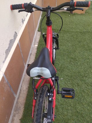 Bicicleta Infantil Roja 14