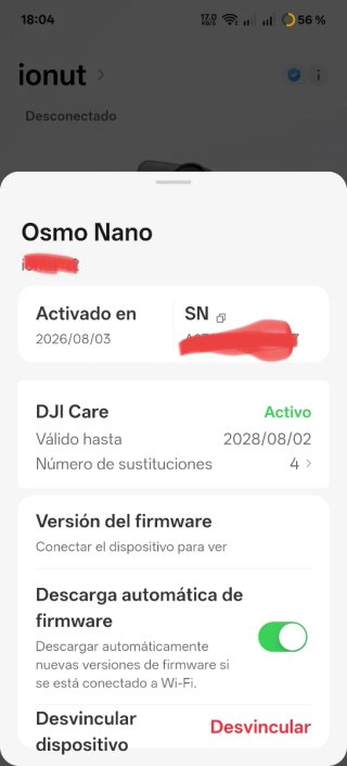 Cámara DJI  Nano
