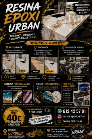 Todo tipo de trabajos con epoxi y fibra de vidrio