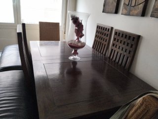 Conjunto de Sofá, Mesa de Centro y Comedor