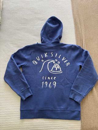 Sudadera Quiksilver Azul con Cremallera
