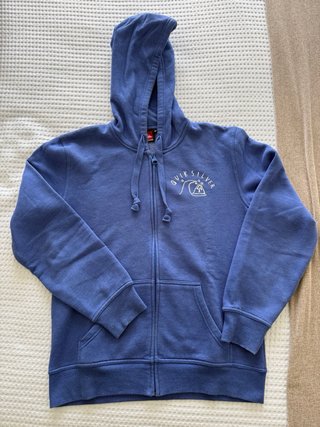 Sudadera Quiksilver Azul con Cremallera