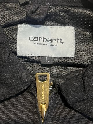 Chaqueta Carhartt Detroit Negra Vintage Talla: L