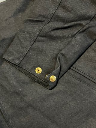 Chaqueta Carhartt Detroit Negra Vintage Talla: L