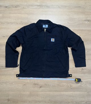 Chaqueta Carhartt Detroit Negra Vintage Talla: L