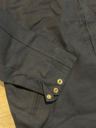 Chaqueta Carhartt Detroit Negra Vintage Talla: L