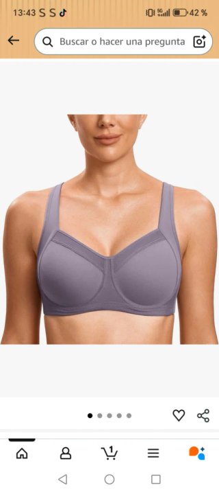 Reggiseno Sportivo Syrokan Blu