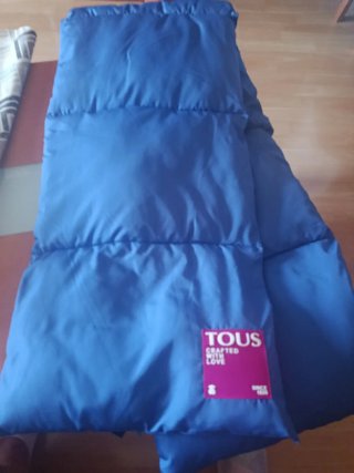 Bufanda acolchada Tous azul