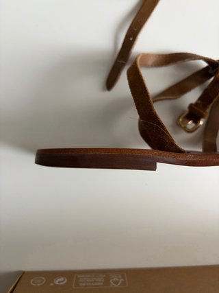Sandalias Zara Marrones