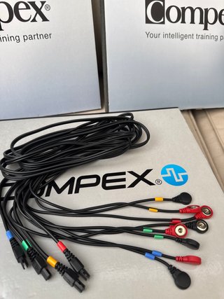 COMPEX 4 CABLES ORIGINAL NUEVO EQUIPOS ACTUALES