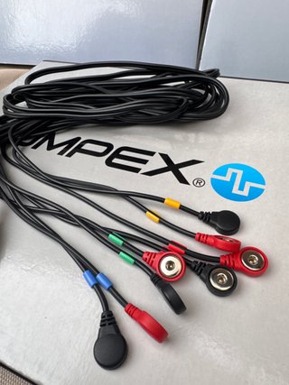 COMPEX 4 CABLES ORIGINAL NUEVO EQUIPOS ACTUALES