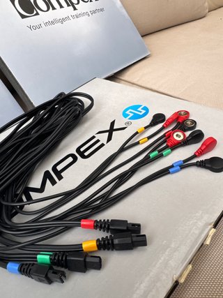 COMPEX 4 CABLES ORIGINAL NUEVO EQUIPOS ACTUALES