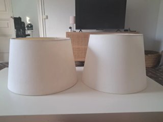 2 Lámparas Techo Ikea Blancas