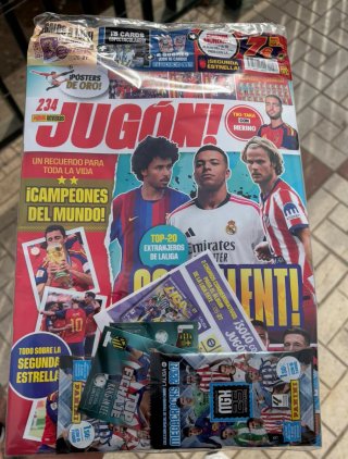 Revista jugón 234 sin abrir