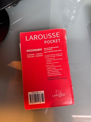 Diccionario pocket español-inglés, English-Spanish