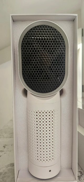 Purificador de aire de mesa. Dos velocidades