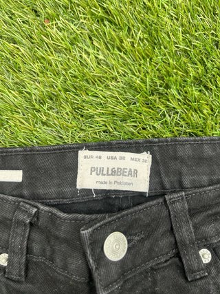 Pantalones cortos negros Pull&Bear