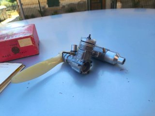 Motore Vintage super tigre Supertigre G20/15 2.5cc