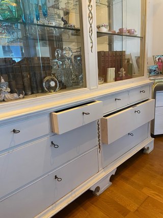 Mueble Vitrina Grande con Espejo