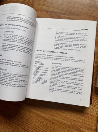 Lote completo de 6 libros y manuales de cocina
