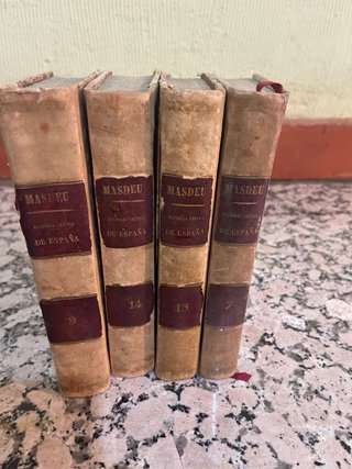 MASDEU: HISTORIA CRITICA DE ESPAÑA Y DE LA CULTURA