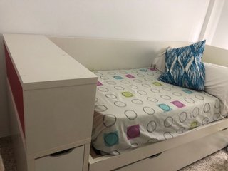 Cama nido con cabecero