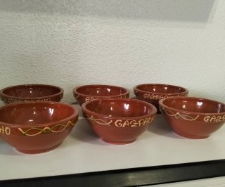 Cuenco de Gazpacho de cerámica, a estrenar.