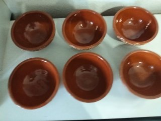 Cuenco de Gazpacho de cerámica, a estrenar.