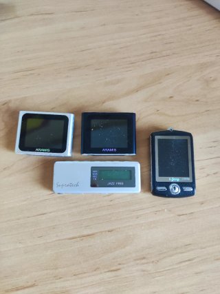 Lote 4 Reproductores MP3/MP4 Vintage