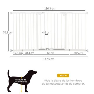Barrera de Seguridad Extensible con Cierre