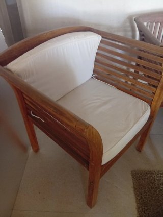 Set de Muebles de Jardín de Teca