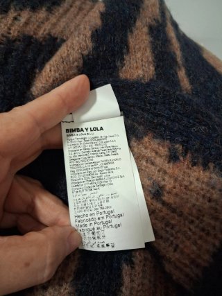 Poncho Bimba y Lola Talla Única, como nuevo