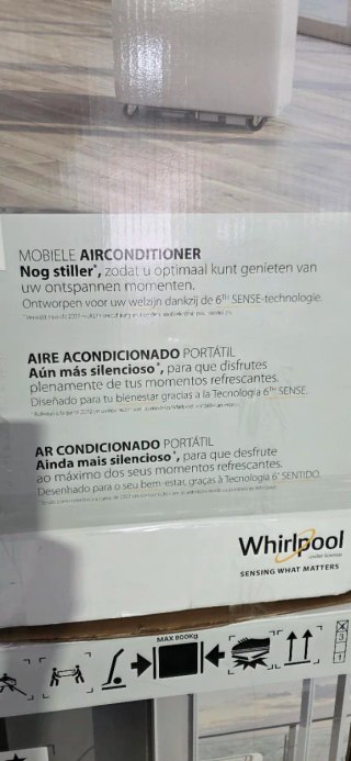 Aire Acondicionado Portátil Whirlpool