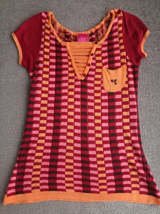 Camiseta Amarillo Limón Estampada Talla S