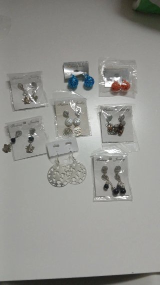 Lote de 11 Pendientes y Pulseras
